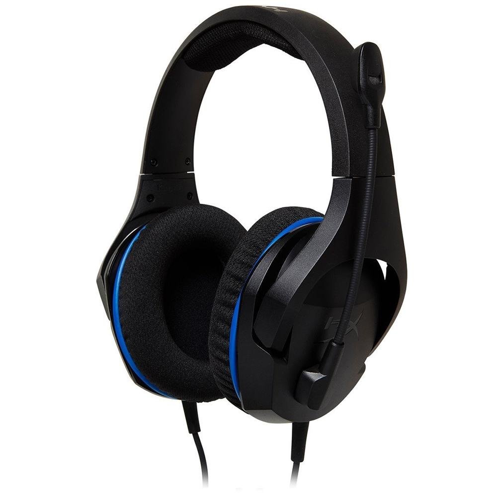Imagem 3 de 9 do produto Headset Gamer HyperX Cloud Stinger Core, Drivers 40mm, PS5 PS4 Xbox One e Nintendo Switch, P3, Preto e Azul - HX-HSCSC-BK
