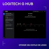 Mouse Gamer Sem Fio Logitech G305 LIGHTSPEED, 12000 DPI, 6 Botões, Preto - 910-005281