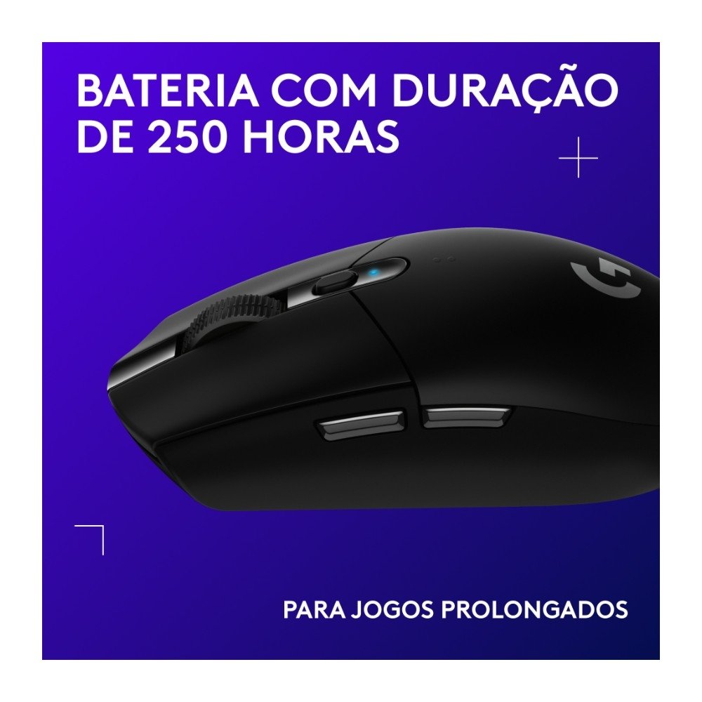 Mouse Gamer Sem Fio ( Balão.info) DPI, 6 Botões, Preto - 910-( Balão.info - foto 4