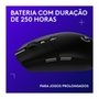 Mouse Gamer Sem Fio Logitech G305 LIGHTSPEED, 12000 DPI, 6 Botões, Preto - 910-005281
