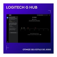 Mouse Gamer Sem Fio Logitech G305 LIGHTSPEED, 12000 DPI, 6 Botões, Preto - 910-005281