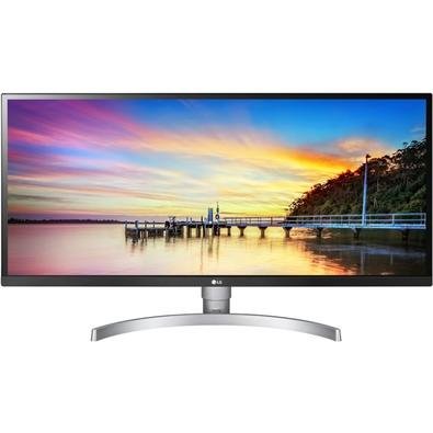 Monitor Gamer LG LED 34´ Ultrawide, Full HD, IPS, HDMI/Display Port, FreeSync, Som Integrado, Altura Ajustável - 34WK650-W
