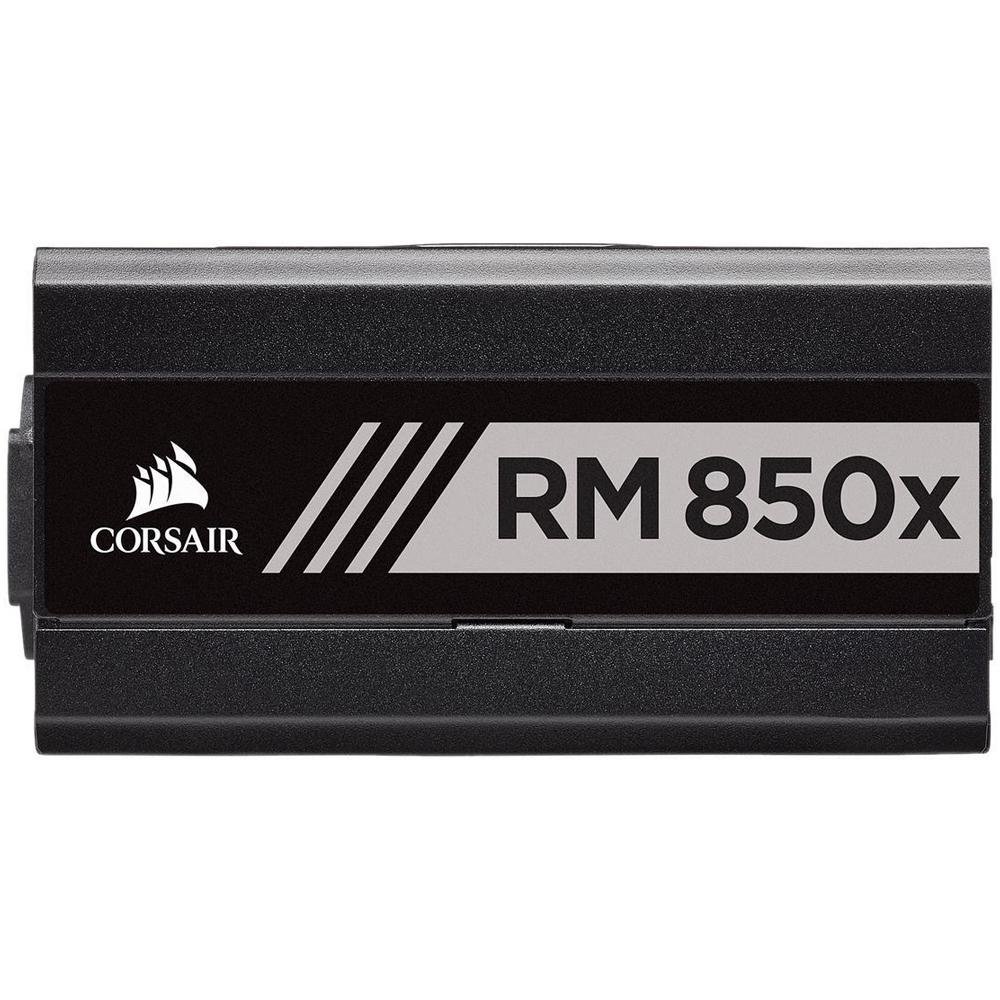 Fonte Corsair RM850x, 850W, 80 Plus Gold, Modular, Sem Cabo, Preto - CP-9020180 Fonte Corsair RM850x, 850W, 80 Plus Gold, Modular, Sem Cabo, Preto - CP-9020180