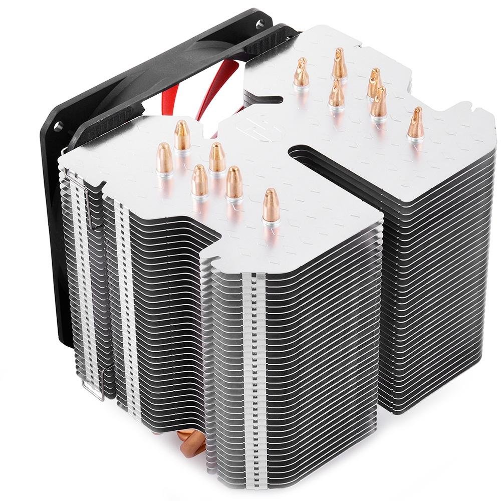 Cooler para Processador Deepcool Lucifer K2 FAN Vermelho Cooler para Processador Deepcool Lucifer K2 FAN Vermelho