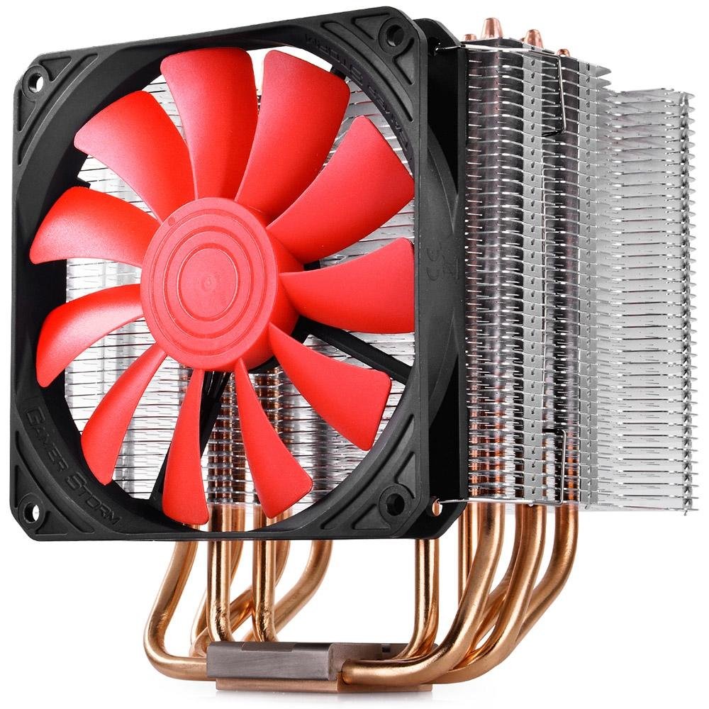 Cooler para Processador Deepcool Lucifer K2 FAN Vermelho Cooler para Processador Deepcool Lucifer K2 FAN Vermelho