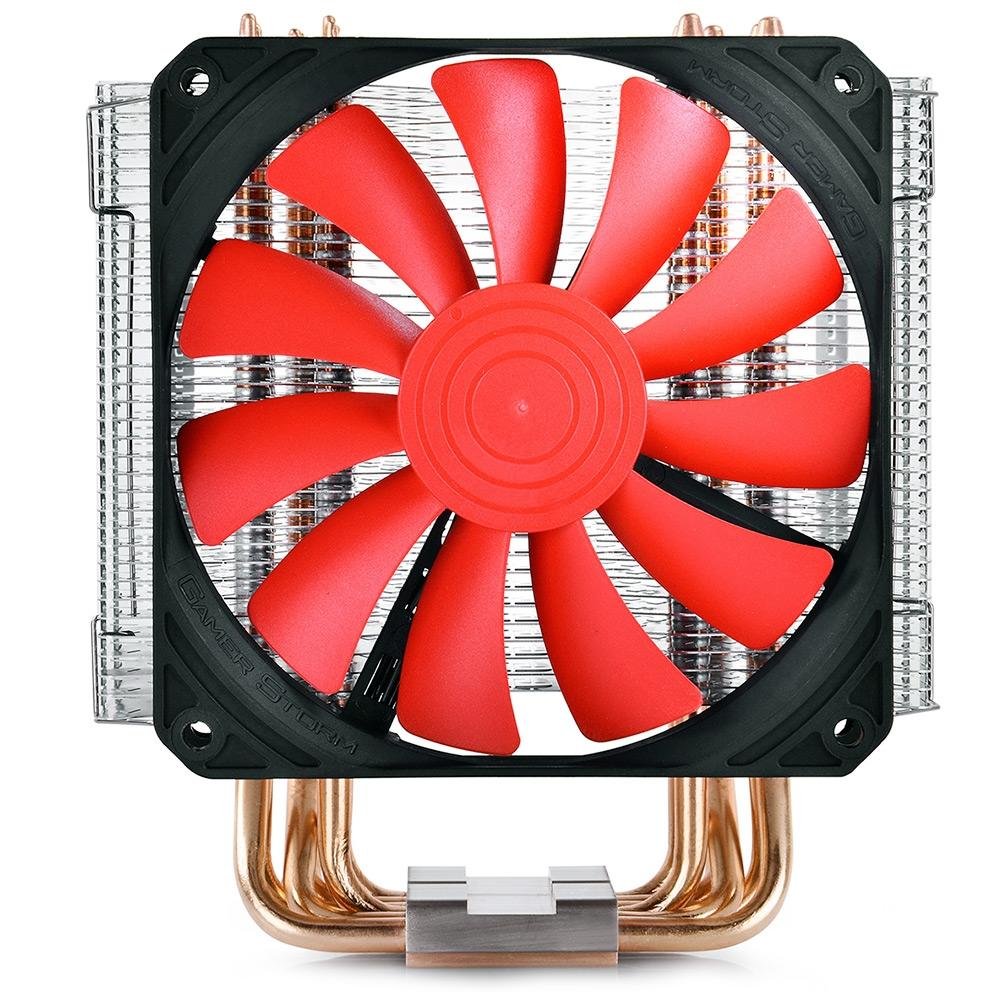 Cooler para Processador Deepcool Lucifer K2 FAN Vermelho Cooler para Processador Deepcool Lucifer K2 FAN Vermelho