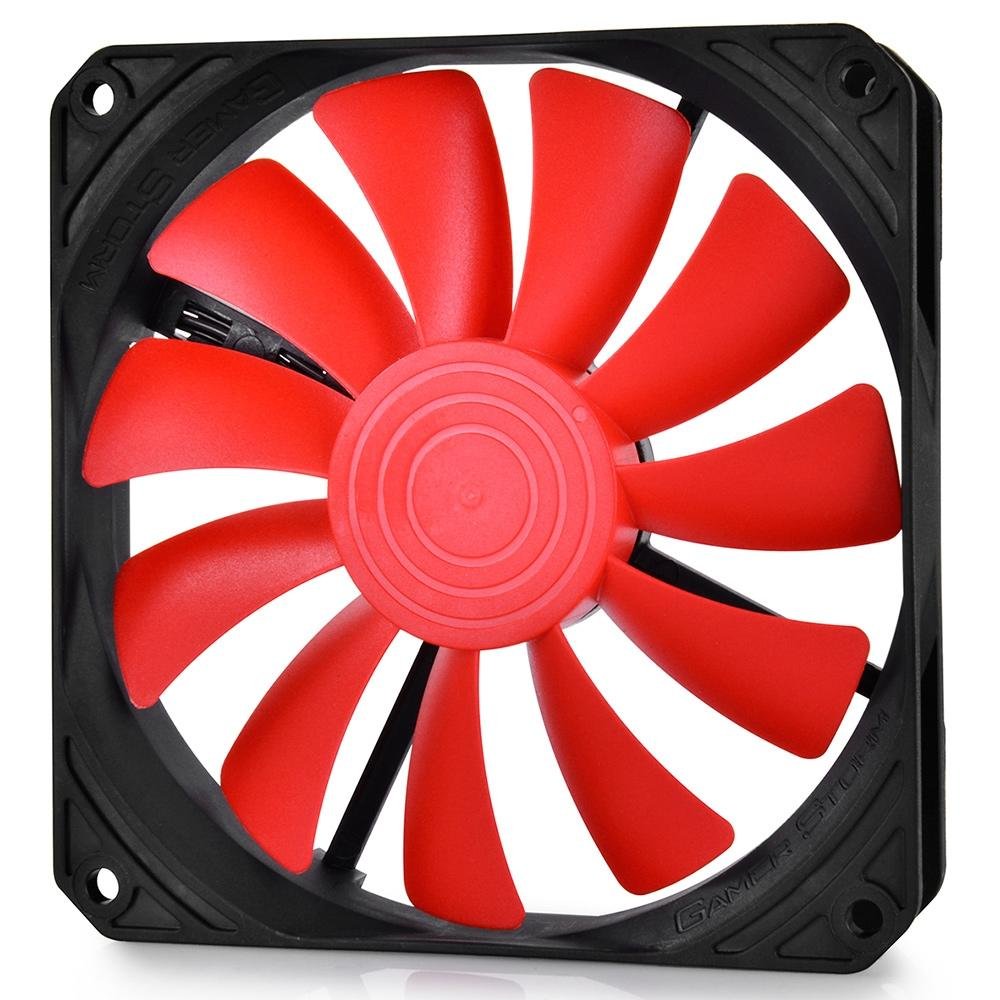 Imagem 12 de 15 do produto Cooler para Processador Deepcool Lucifer K2 FAN Vermelho