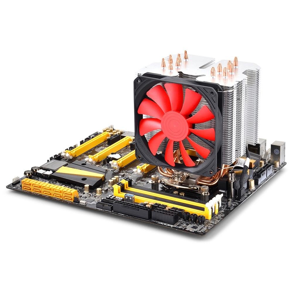 Imagem 13 de 15 do produto Cooler para Processador Deepcool Lucifer K2 FAN Vermelho