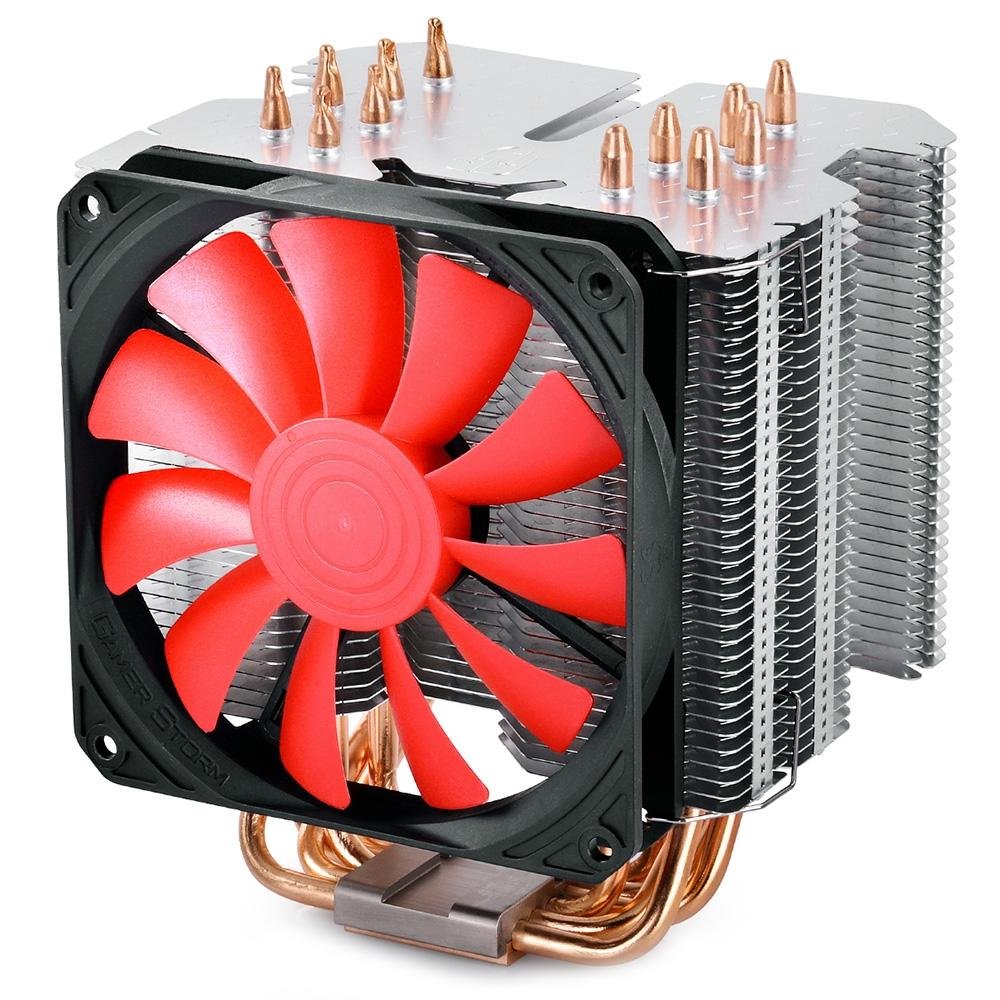 Cooler para Processador Deepcool Lucifer K2 FAN Vermelho Cooler para Processador Deepcool Lucifer K2 FAN Vermelho