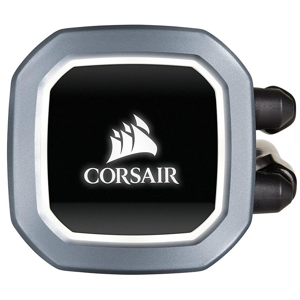 Imagem 4 de 6 do produto Water Cooler Corsair H60 Hydro Series, LED Branco, 120mm, AMD/Intel, Preto - CW-9060036-WW