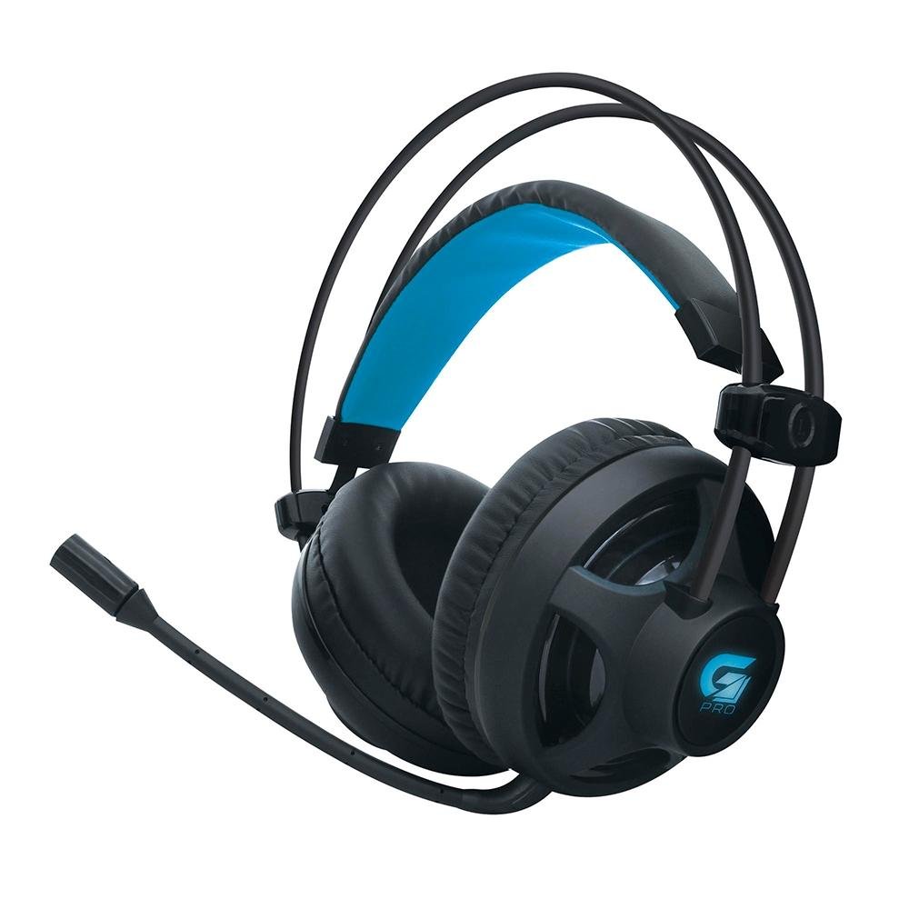 Headset Gamer Fortrek PRO H2 com LED Azul, P2, Preto - H2 Headset Gamer Fortrek PRO H2 com LED Azul, P2, Preto - H2