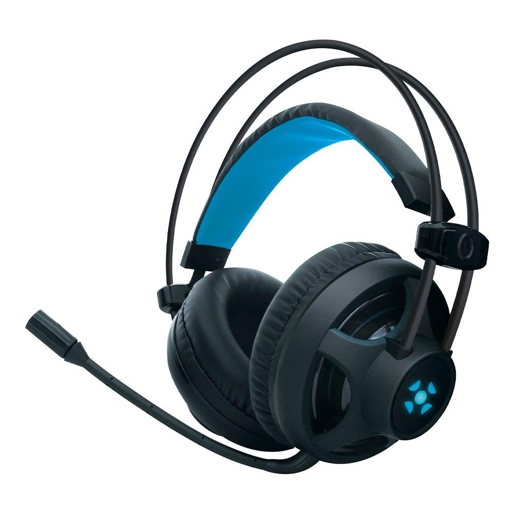 Headset Gamer Fortrek PRO H2 com LED Azul, P2, Preto - H2 Headset Gamer Fortrek PRO H2 com LED Azul, P2, Preto - H2