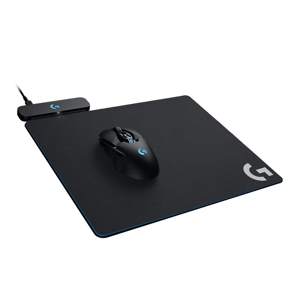 Mousepad Logitech G Powerplay, para Carregamento Sem Fio Lightspeed, RGB , para G502, G703, PRO Wireless e G903, Preto - 943-000208 Mousepad Logitech G Powerplay, para Carregamento Sem Fio Lightspeed, RGB , para G502, G703, PRO Wireless e G903, Preto - 943-000208