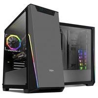 Gabinete NOX Infinity Sigma, RGB Rainbow, Lateral Vidro Temperado,Controlador de Fan, Preto - NXINFINTYSIGMA Menor preço em Gabinete NOX Infinity Sigma, RGB Rainbow, Lateral Vidro Temperado,Controlador de Fan, Preto - NXINFINTYSIGMA