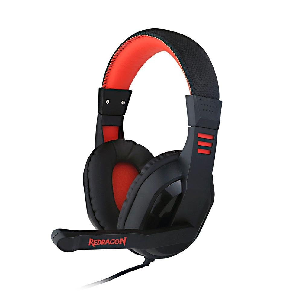 Kit Gamer Redragon Essentials - Teclado Harpe + Mouse Centrophorus + Mousepad Archellon + Headset Garuda - S101-BA Kit Gamer Redragon Essentials - Teclado Harpe + Mouse Centrophorus + Mousepad Archellon + Headset Garuda - S101-BA