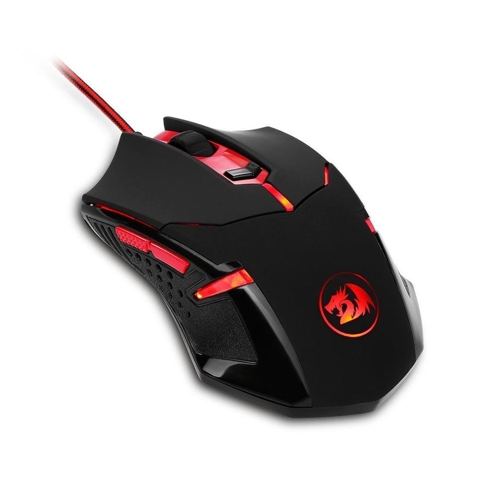 Kit Gamer Redragon Essentials - Teclado Harpe + Mouse Centrophorus + Mousepad Archellon + Headset Garuda - S101-BA Kit Gamer Redragon Essentials - Teclado Harpe + Mouse Centrophorus + Mousepad Archellon + Headset Garuda - S101-BA