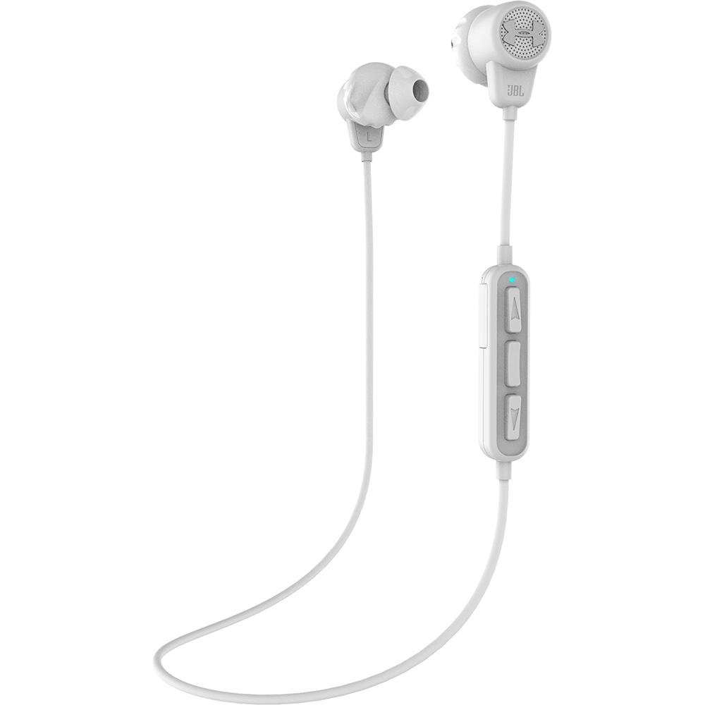 Fone de Ouvido JBL Under Armour Sport Wireless Bluetooth, A prova de Suor,  Branco - UAJBLIEBTWHT | KaBuM!