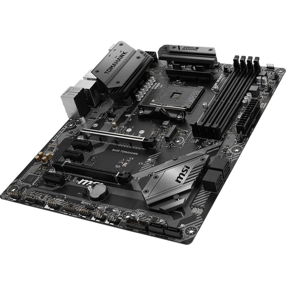 Imagem 3 de 5 do produto Placa-Mãe MSI B450 Tomahawk, AMD AM4, ATX, DDR4