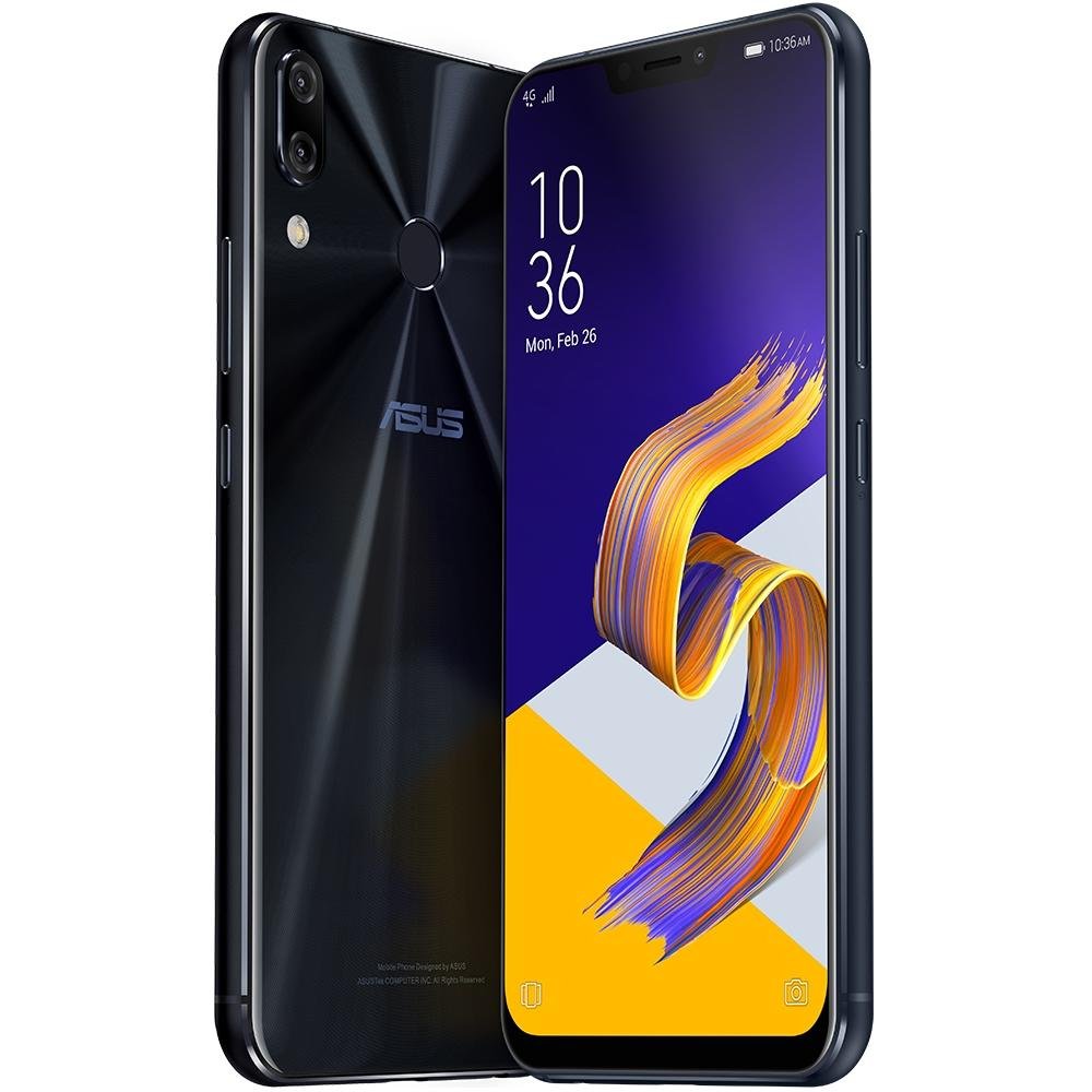 ZenFone 5Z Z01RD 128GB SIMフリー Smartphone Asus Zenfone 5Z, 128GB, Preto | KaBuM!