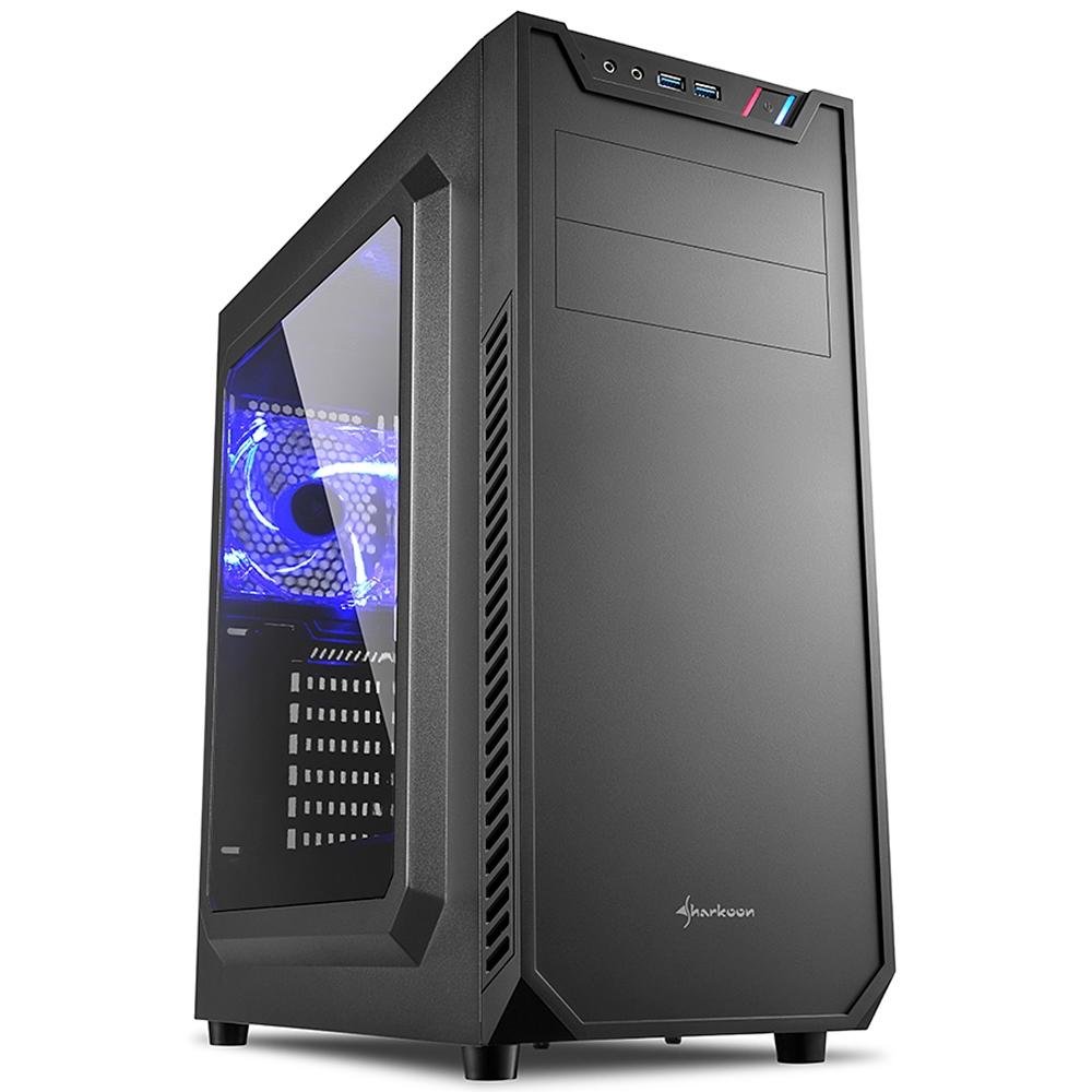 Gabinete Sharkoon Mid-ATX VS7 Window USB 3.0 Preto Gabinete Sharkoon Mid-ATX VS7 Window USB 3.0 Preto