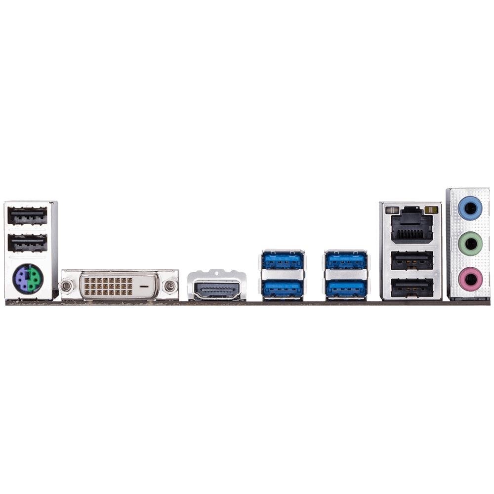 Placa-Mãe Gigabyte B450M DS3H, AMD, mATX, DDR4, Preto - B450M DS3H Placa-Mãe Gigabyte B450M DS3H, AMD, mATX, DDR4, Preto - B450M DS3H