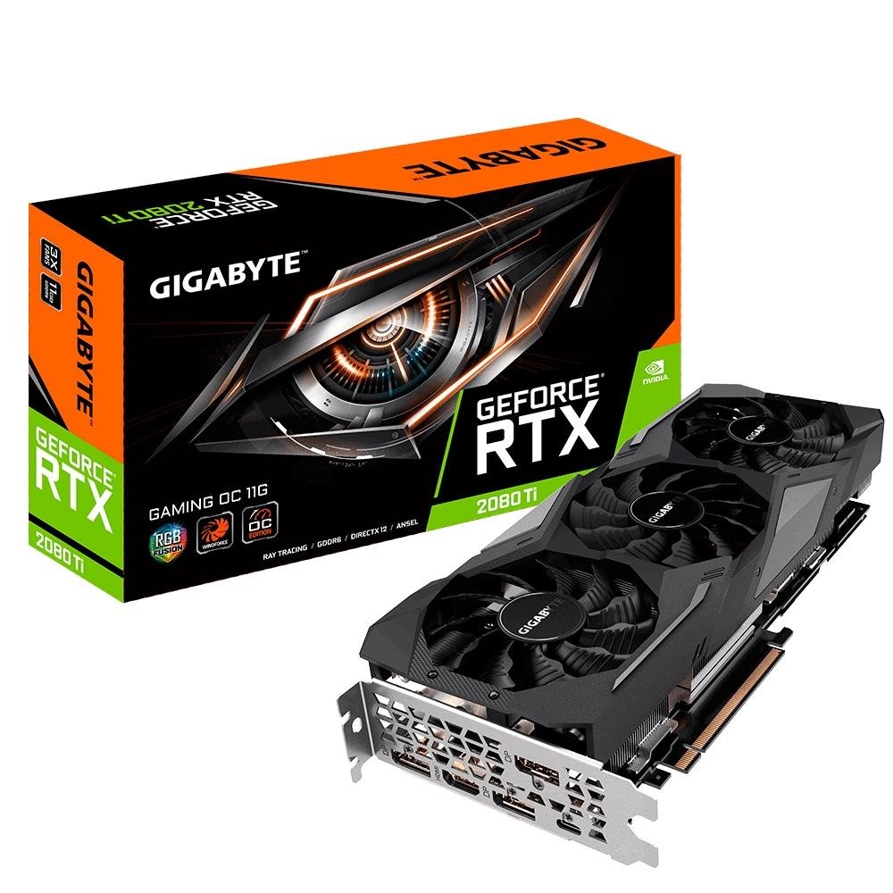 Placa de Vídeo VGA Gigabyte NVIDIA Geforce RTX 2080 Ti