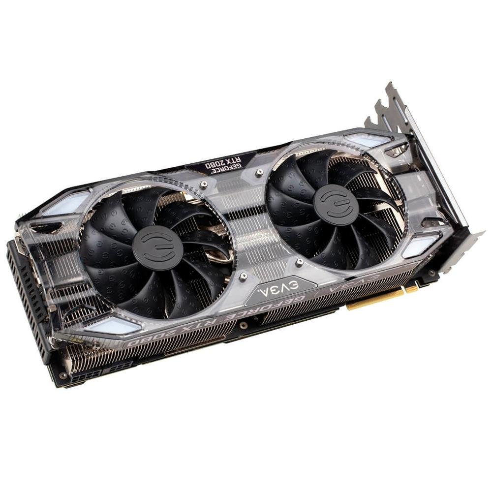Placa de Vídeo EVGA NVIDIA GeForce RTX 2080 XC Ultra Gaming 8GB, GDDR6 - 08G-P4-2183-KR Placa de Vídeo EVGA NVIDIA GeForce RTX 2080 XC Ultra Gaming 8GB, GDDR6 - 08G-P4-2183-KR