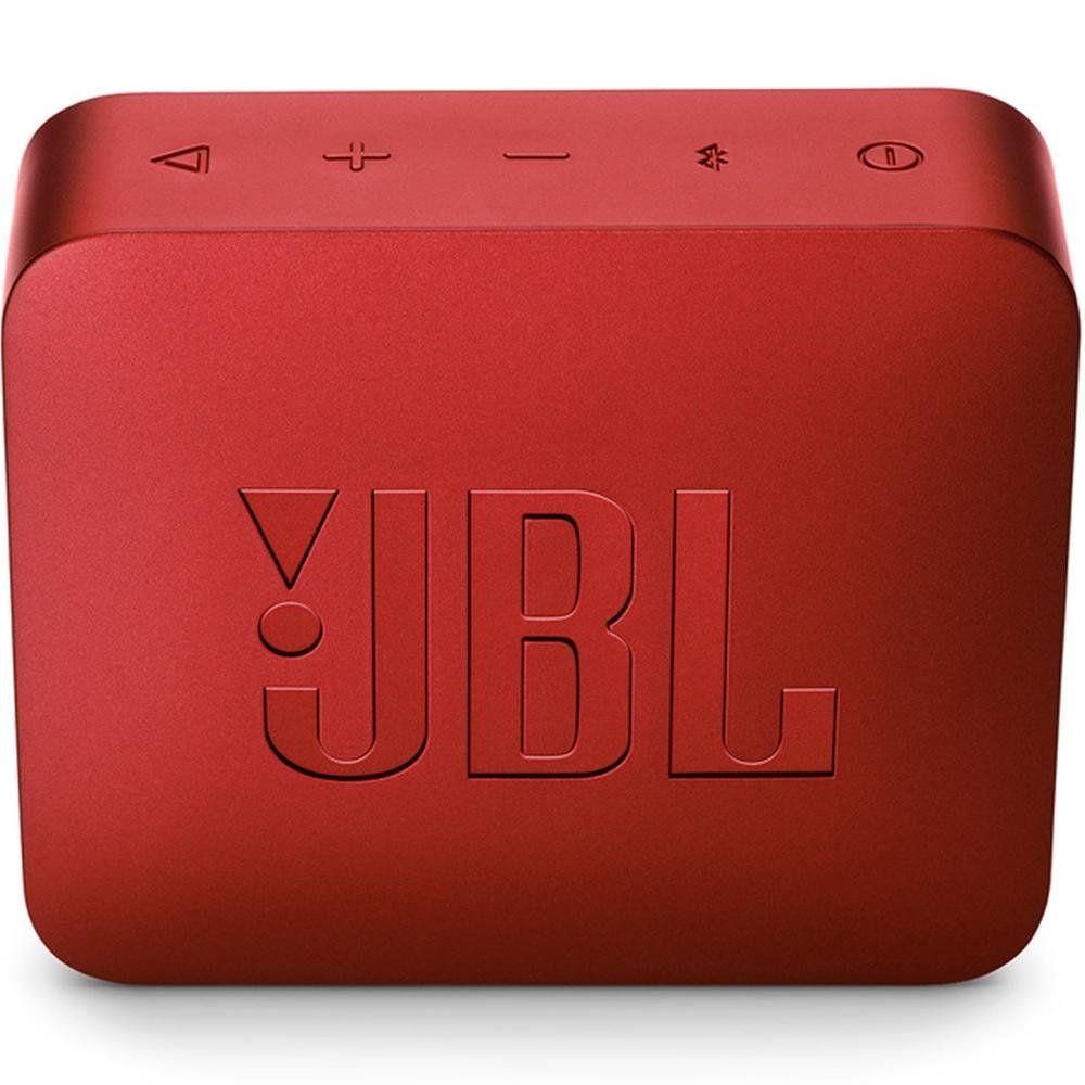 Imagem 3 de 3 do produto Caixa de Som JBL Go 2, Bluetooth, À Prova D´Água, 3W, Vermelha - JBLGO2RED