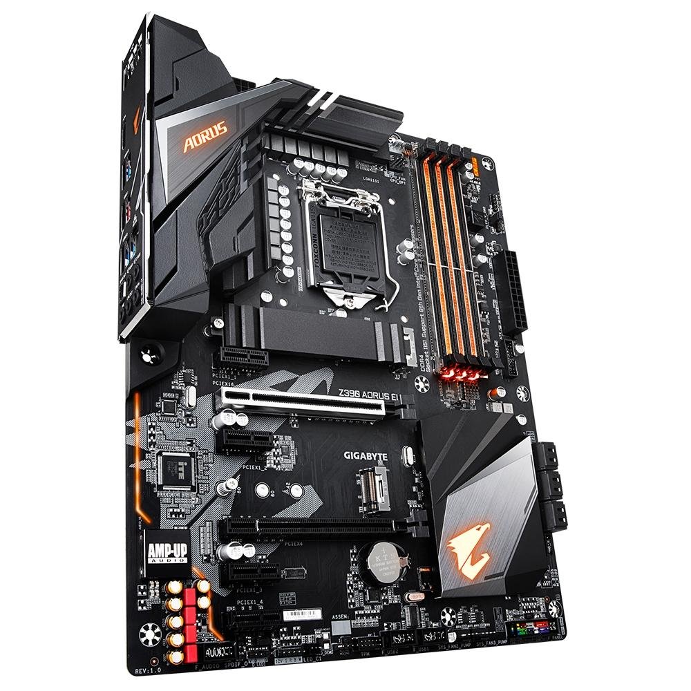 Imagem 3 de 6 do produto Placa-Mãe Gigabyte Aorus Z390 Aorus Elite, Intel LGA 1151, ATX, DDR4