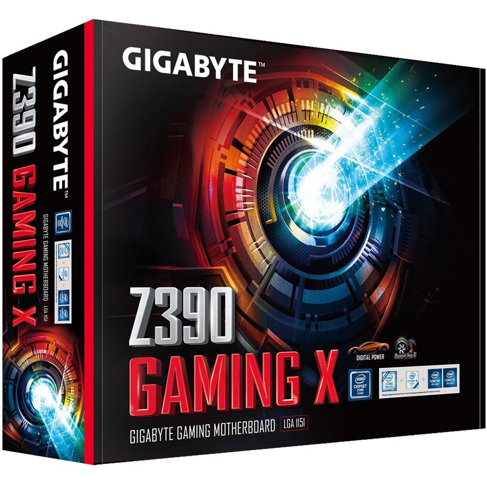 Placa-Mãe GIGABYTE Intel LGA 1151 Z390 GAMING X | KaBuM!