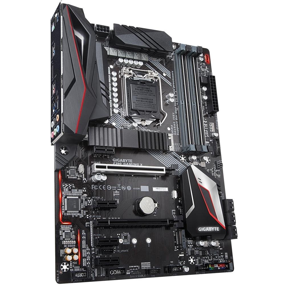 Imagem 3 de 6 do produto Placa-Mãe Gigabyte Z390 Gaming X, Intel LGA 1151, ATX, DDR4