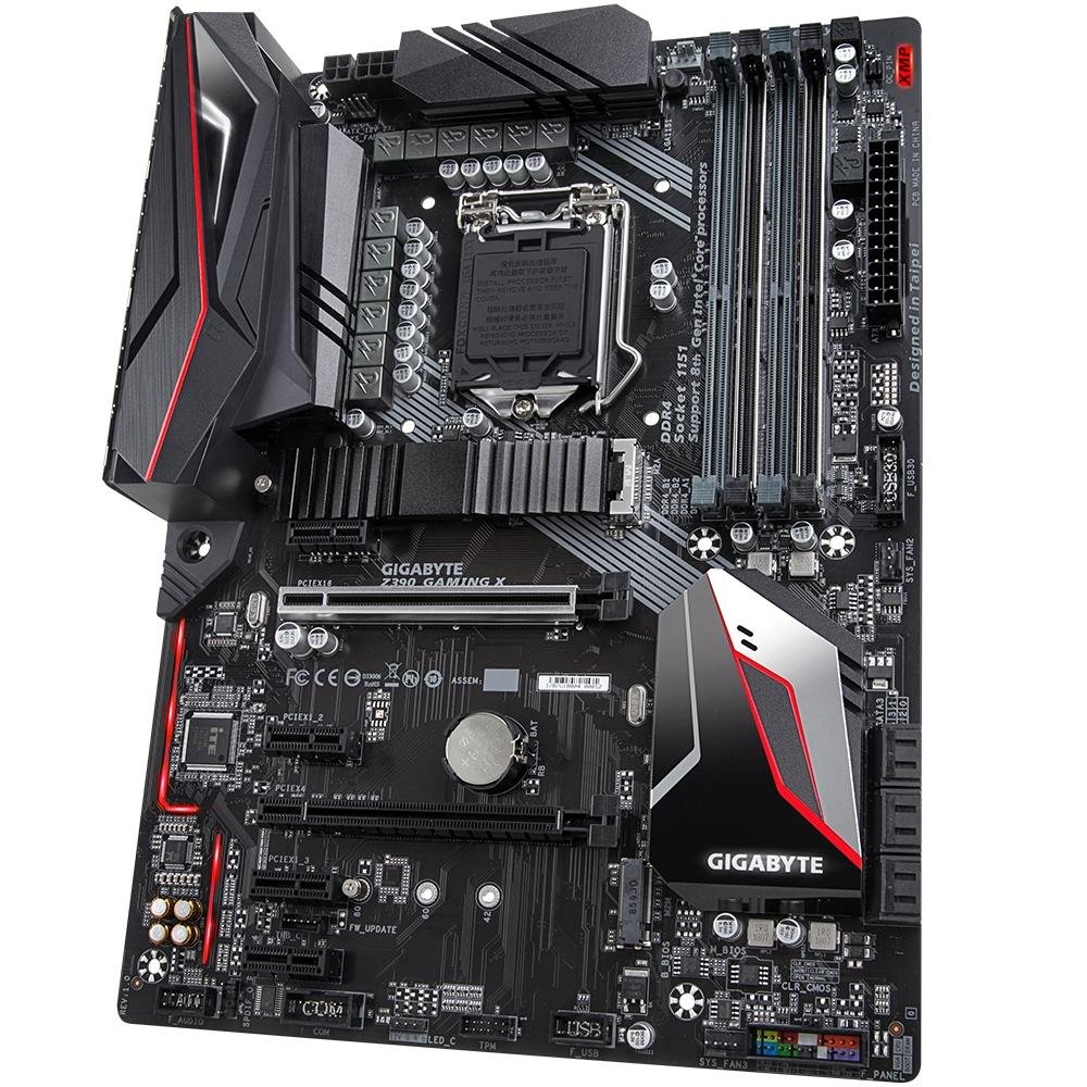 Imagem 4 de 6 do produto Placa-Mãe Gigabyte Z390 Gaming X, Intel LGA 1151, ATX, DDR4
