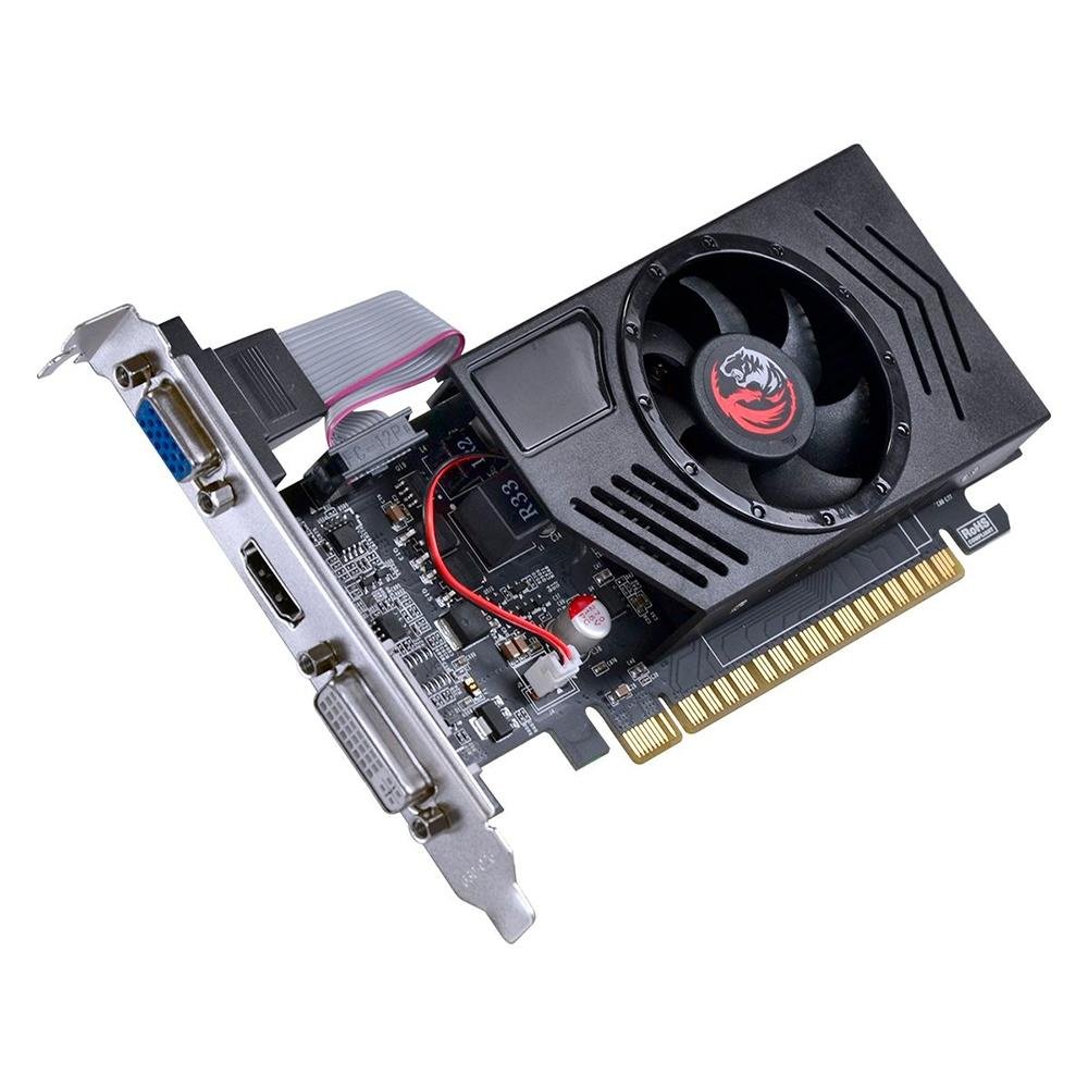 Imagem 2 de 7 do produto Placa de Vídeo PCYes NVIDIA GeForce GT 730 4GB, DDR3 - PV73012804D3LP