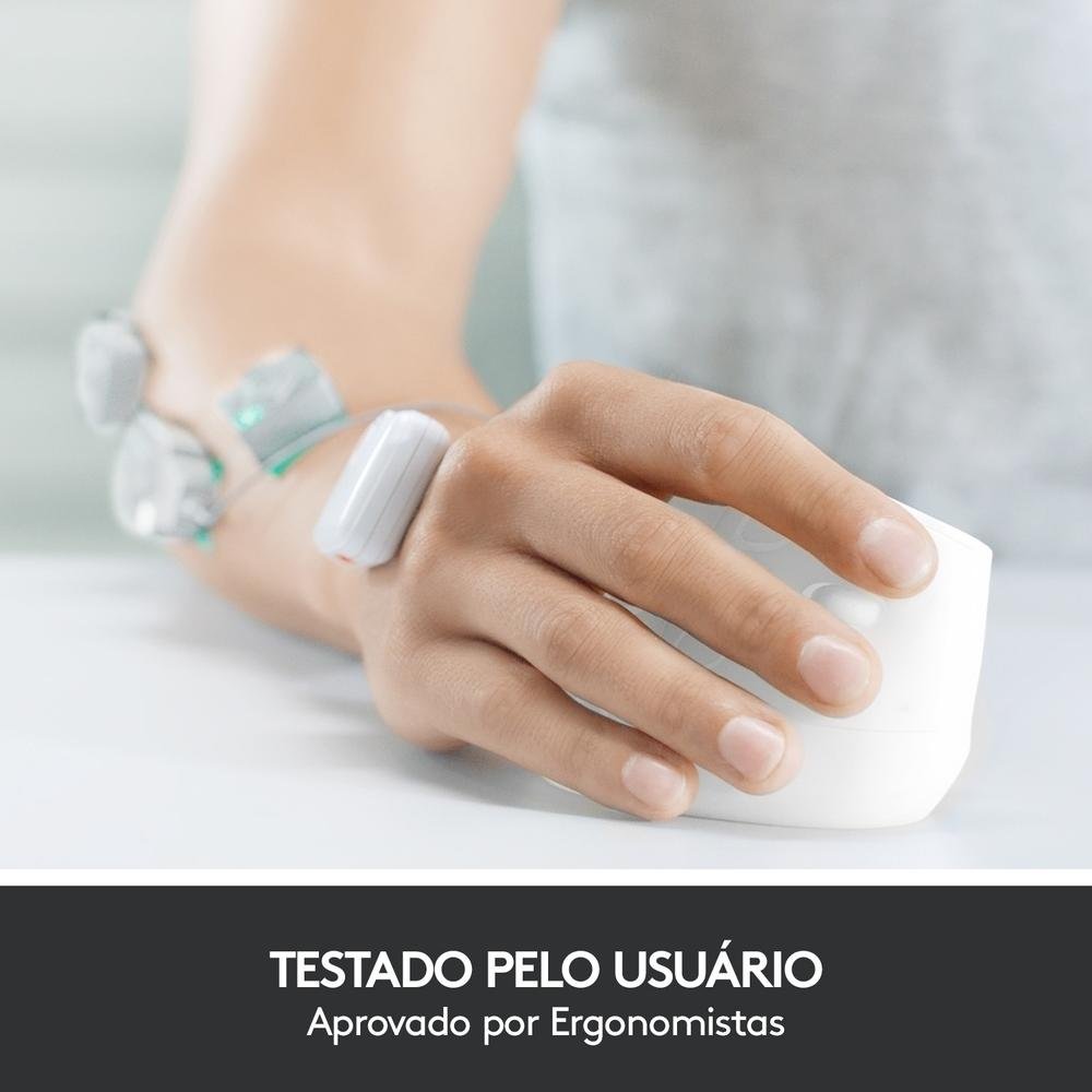 Mouse sem fio Logitech MX Vertical Design Ergonômico para Redução de Tensão Muscular, USB Unifying ou Bluetooth, Recarregável - 910-005449 - view 11