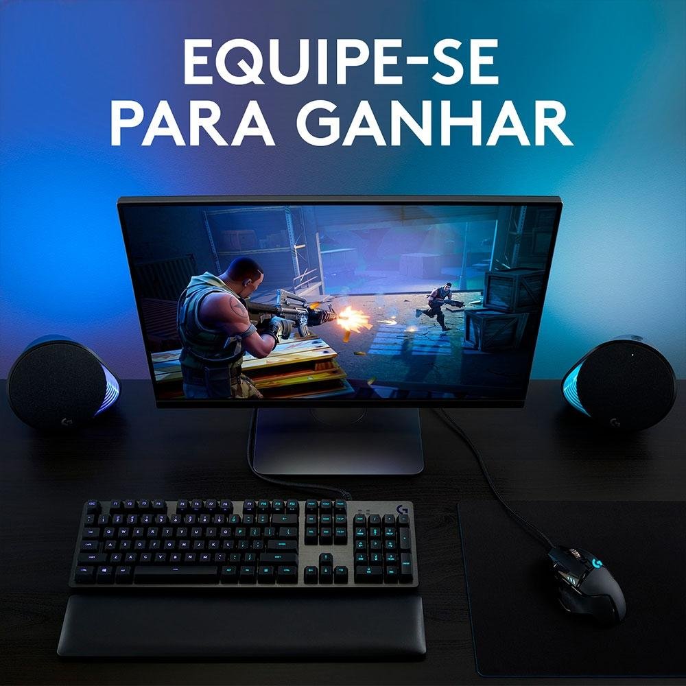 Mouse Gamer Logitech G502 HERO com RGB LIGHTSYNC, Ajustes de Peso, 11 Botões Programáveis, Sensor HERO 25K - 910-005550 - view 9