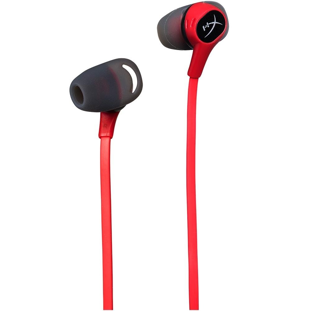 Fone de Ouvido Intra-Auricular Gamer HyperX Cloud Earbuds, Vermelho - 4P5J5AA Fone de Ouvido Intra-Auricular Gamer HyperX Cloud Earbuds, Vermelho - 4P5J5AA