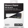 SSD WD Black, 250GB, M.2 NVMe, Leitura 3000MB/s, Gravação 1600/s - WDS250G2X0C