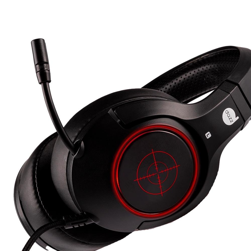 Headset Gamer Dazz Ballistic Dual Core 7.1 USB - 624852 Headset Gamer Dazz Ballistic Dual Core 7.1 USB - 624852