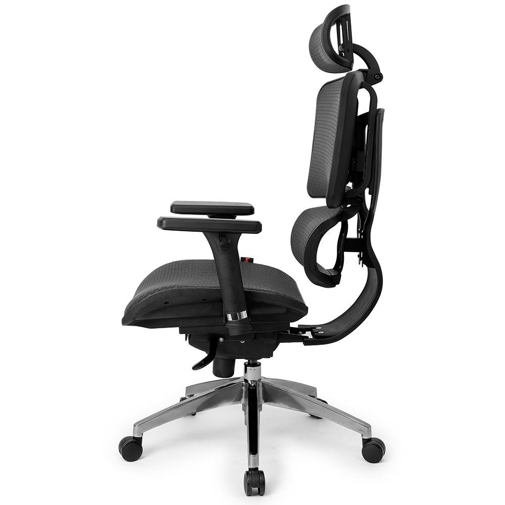 Cadeira de Escritório Ergonômica DT3 Helora, Até 150kg, Altura Ajustável em 4 Posições, Braços 3D, Preto - 11211-6 Cadeira de Escritório Ergonômica DT3 Helora, Até 150kg, Altura Ajustável em 4 Posições, Braços 3D, Preto - 11211-6