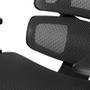 Cadeira de Escritório Ergonômica DT3 Helora, Até 150kg, Altura Ajustável em 4 Posições, Braços 3D, Preto  - 11211-6