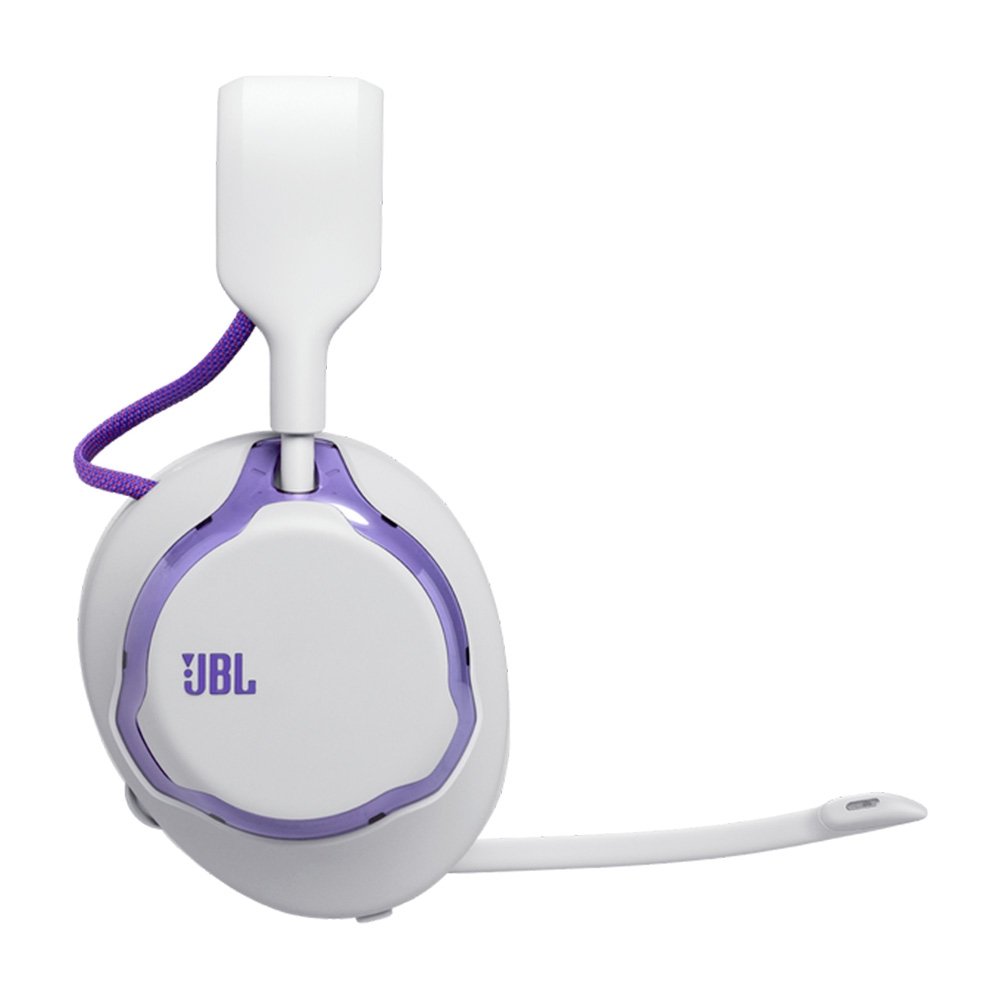 Headset Gamer Sem Fio JBL Quantum 650 Wireless, 2.4GHz, Setup White, Branco - JBLQTUM650WHT - view 4