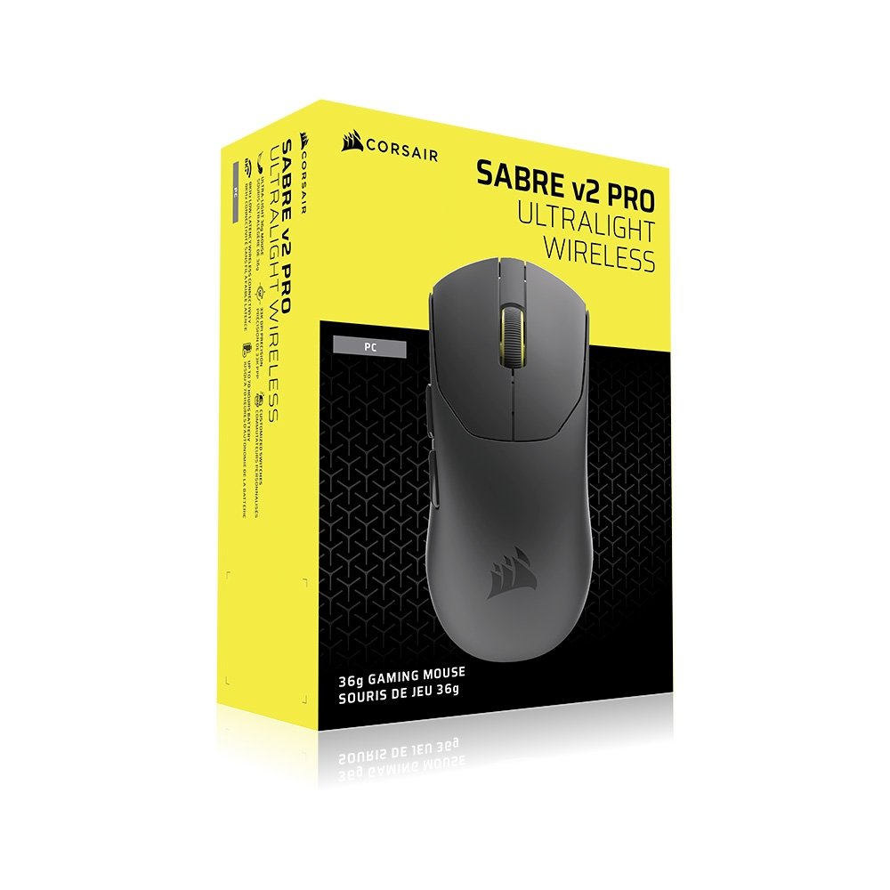 Mouse Corsair Sabre V2 Pro Wireless | KaBuM!