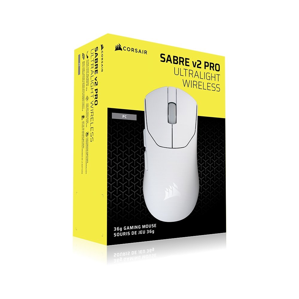Mouse Corsair Sabre V2 Pro Wireless 3K DPI | KaBu