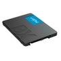 SSD Crucial BX500, SATA, 480GB, 2.5", Leitura: 540MB/s e Gravação: 500MB/s, Preto - CT480BX500SSD1