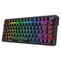 Teclado Magnético Gamer Redragon UCAL, RGB, Switch Magnético, Layout 75%, Hot-Swap, ABNT2, USB Tipo-C, Preto - K673RGB-M