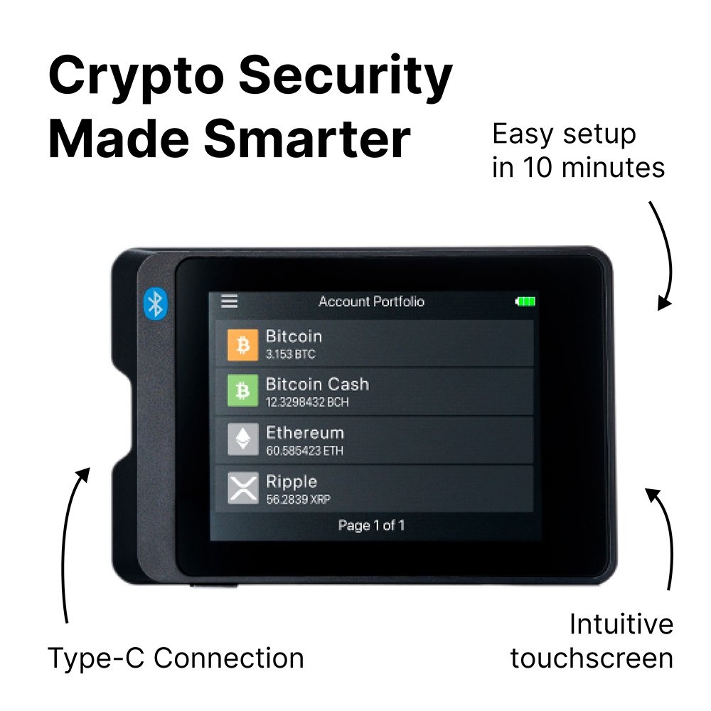 Carteira de Criptomoedas SecuX W20C-PLUS, USB, Bluetooth, Tela LCD, Inclui 2 Placas de Recuperação X-SEED, Preto - 98-011-( Balão.info - foto 12