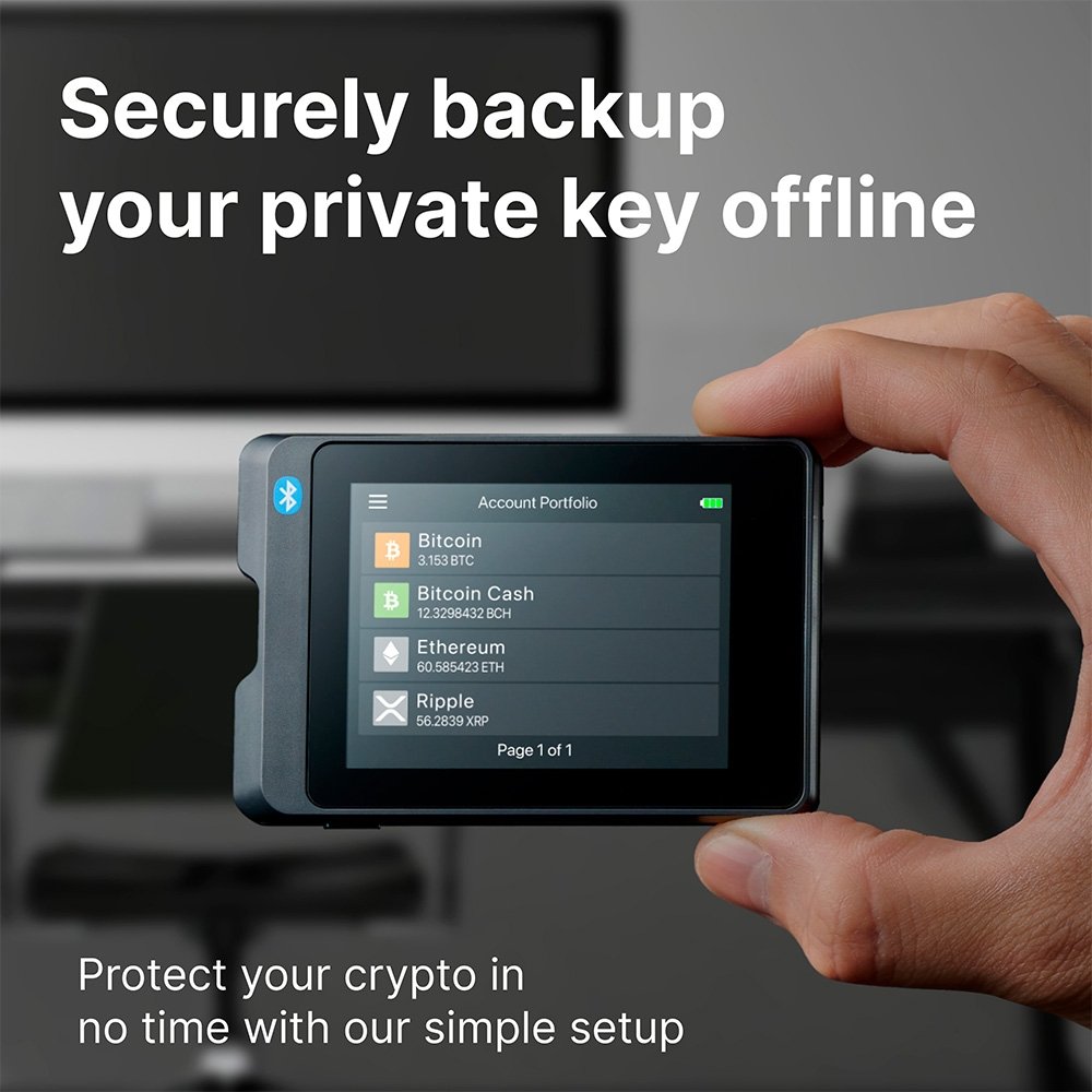 Carteira de Criptomoedas SecuX W20C-PLUS, USB, Bluetooth, Tela LCD, Inclui 2 Placas de Recuperação X-SEED, Preto - 98-011-( Balão.info - foto 10