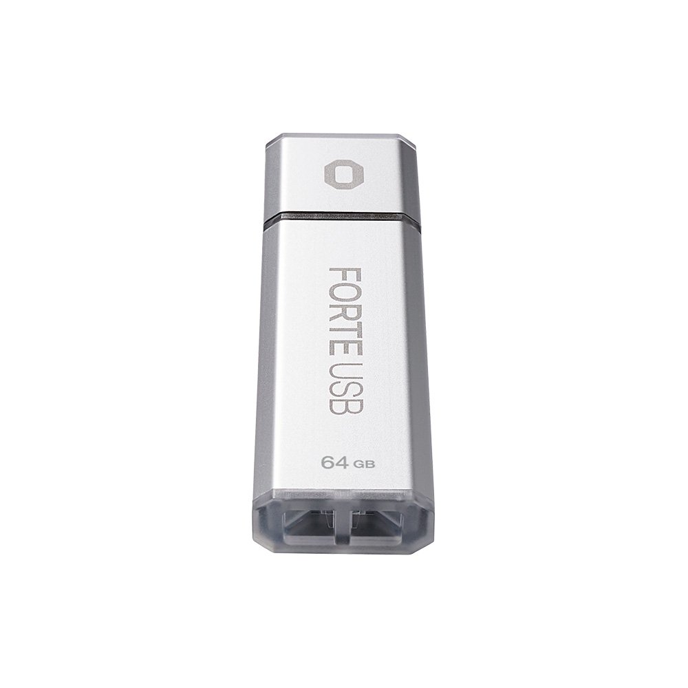 Imagem 4 de 5 do produto Pen Drive 64GB SecuX Forte, USB 3.2, Com Criptografia AES-XTS 256 e Autenticação por Senha, Prata - 98-101-000100