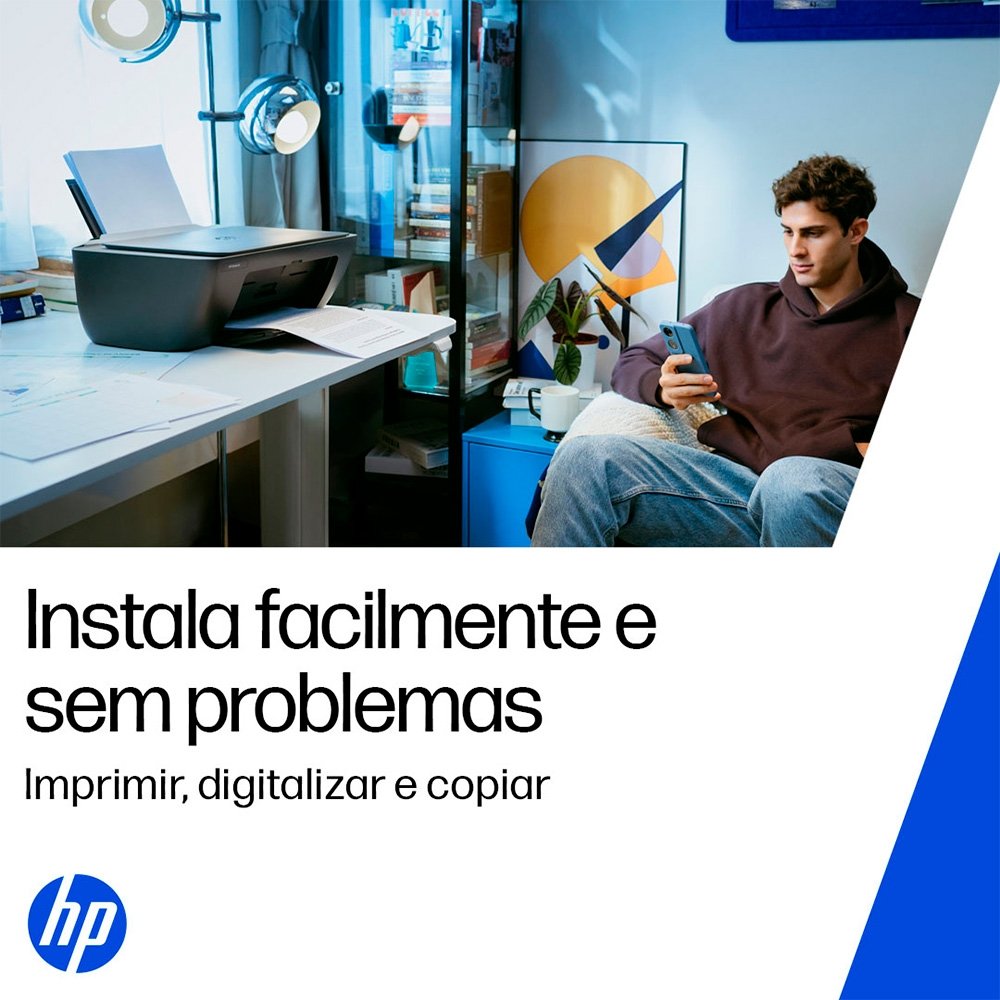 Imagem 9 de 10 do produto Impressora Multifuncional HP DeskJet Ink Advantage 2975, Jato de Tinta, Colorida, Wi-Fi, USB, Preto - AJ4Y4A#AK4