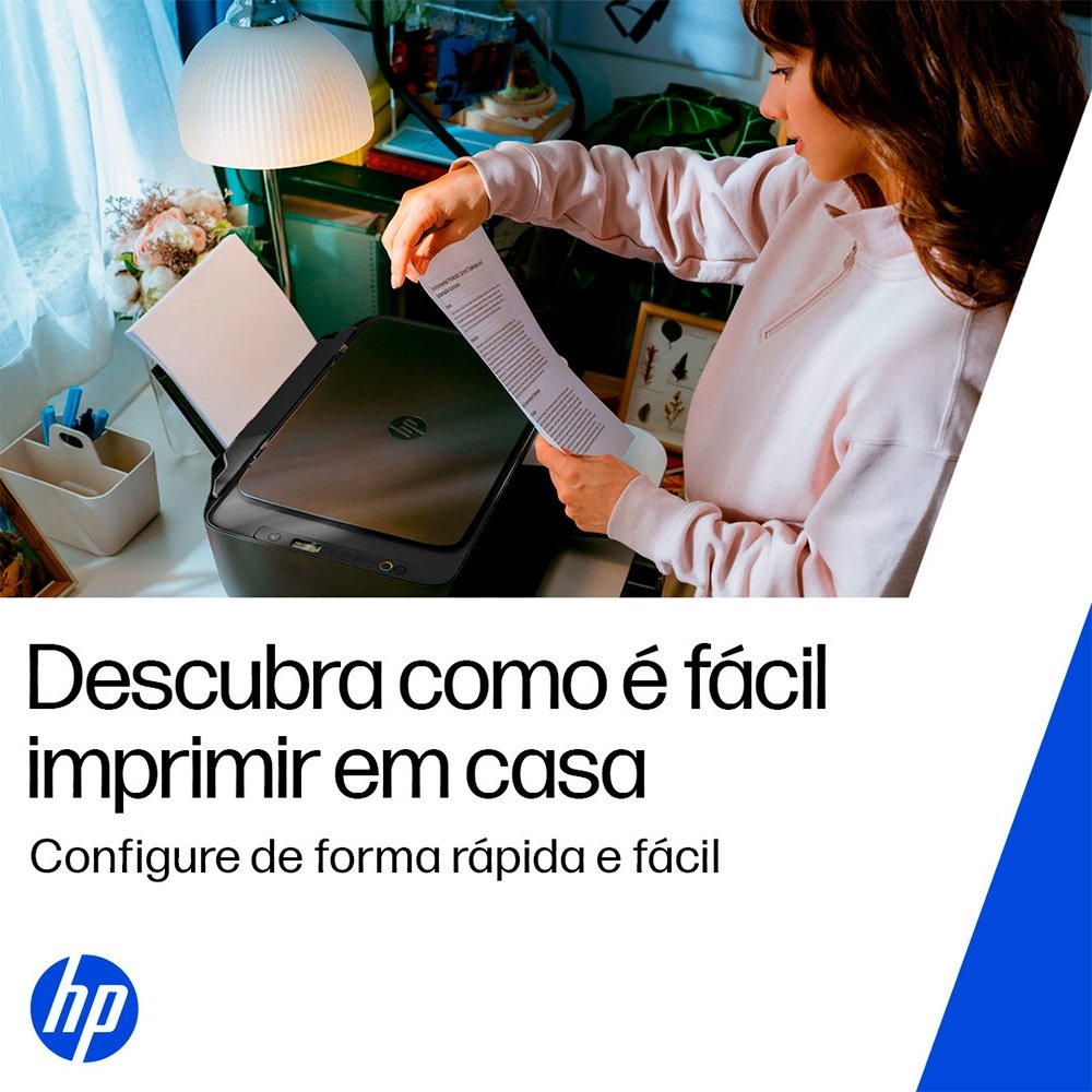 Imagem 10 de 10 do produto Impressora Multifuncional HP DeskJet Ink Advantage 2975, Jato de Tinta, Colorida, Wi-Fi, USB, Preto - AJ4Y4A#AK4